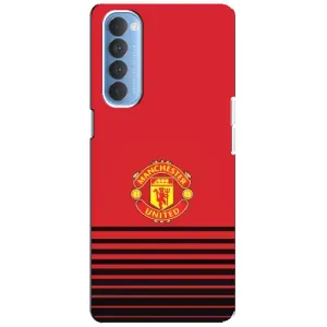 Чехол Манчестер Юнайтед для Оппо Рено 4 Про (AlphaPrint) (manchester united)