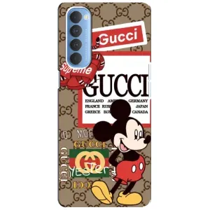 Чохол Disney Mouse Oppo Reno 4 Pro (PREMIUMPrint) (Стильний Міккі)