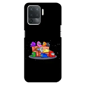 Чохли Амонг Ас для OPPO Reno 5 Lite (AlphaPrint) (Амонг-ас)