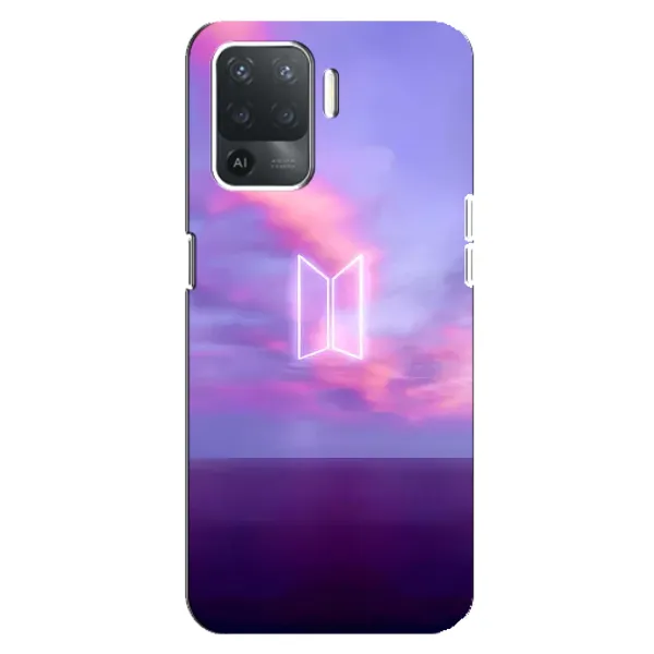 Чохол з принтом «BTS логотип» для OPPO Reno 5 Lite Чохол з принтом «BTS логотип» для OPPO Reno 5 Lite