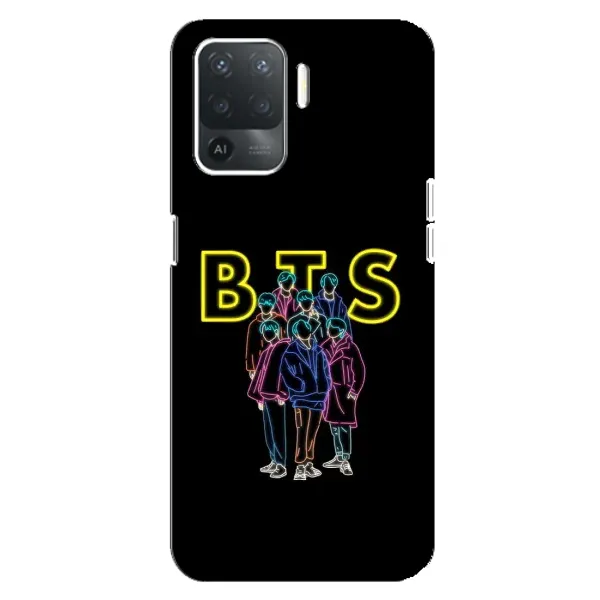 Чохол з принтом «BTS стайл» для OPPO Reno 5 Lite Чохол з принтом «BTS стайл» для OPPO Reno 5 Lite