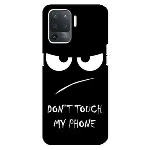 Чехол с принтом «Dont Touch» для OPPO Reno 5 Lite
