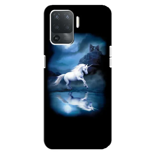 Чехол с принтом «Единорог» для OPPO Reno 5 Lite