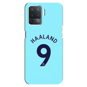 Чехлы с футболистом Ерлинг Холанд для OPPO Reno 5 Lite (AlphaPrint) (Ерлинг Холанд 9)