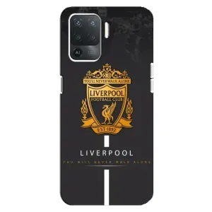 Чехлы для Оппо Рено 5 Лайт (VPrint) - ТОП ФК (FC Liverpool)