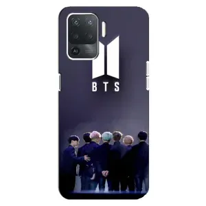 Чохол з принтом «Група BTS» для OPPO Reno 5 Lite