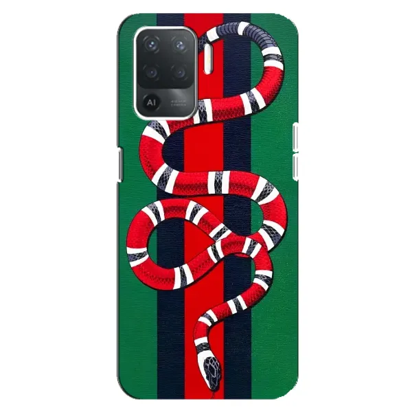 Чехол с принтом «Gucci змия» для OPPO Reno 5 Lite Чехол с принтом «Gucci змия» для OPPO Reno 5 Lite