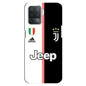 Чехлы для OPPO Reno 5 Lite (VPrint) - Футбольные клубы (Juventus)