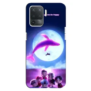 Чохол з принтом «КИТ BTS» для OPPO Reno 5 Lite