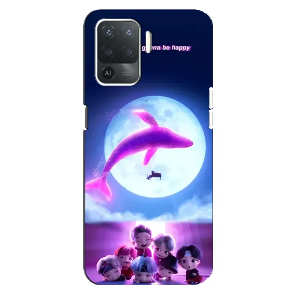 Чохол з принтом «КИТ BTS» для OPPO Reno 5 Lite Чохол з принтом «КИТ BTS» для OPPO Reno 5 Lite