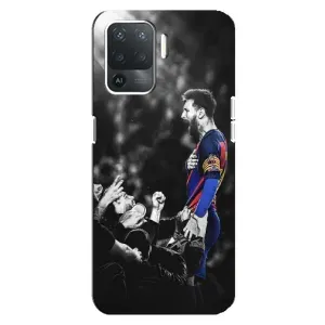 Чехлы Месси для OPPO Reno 5 Lite (AlphaPrint) (Lionel Messi)
