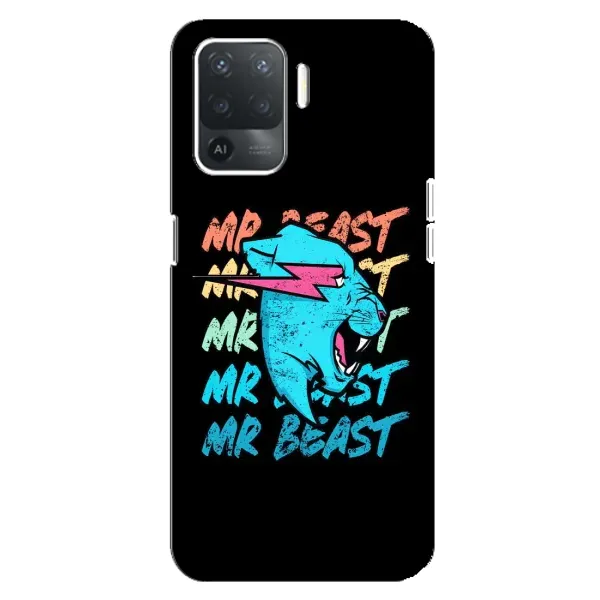 Чехол с принтом «logo Mr beast» для OPPO Reno 5 Lite