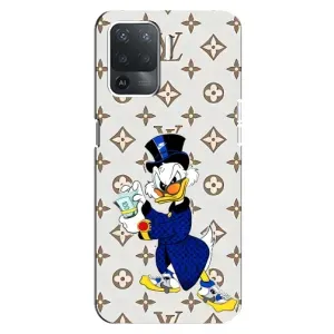 Чехлы для OPPO Reno 5 Lite - Скрудж МакДак Louis Vuitton (PREMIUMPrint) (Макдак на стиле)