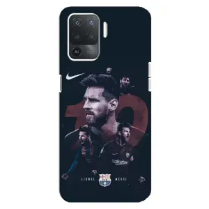 Чехлы Месси для OPPO Reno 5 Lite (AlphaPrint) (Месси 10)