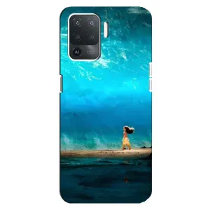 Чехол с мультфильмом Моана OPPO Reno 5 Lite (Океан Моана)