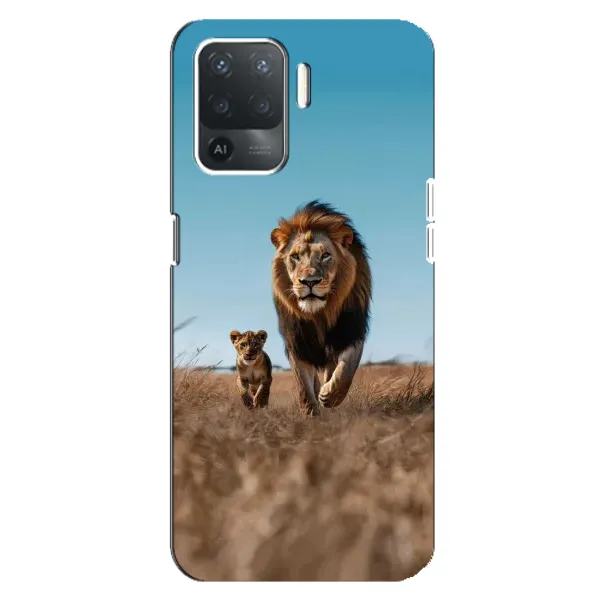 Чехол с принтом «Мусафа и Симба» для OPPO Reno 5 Lite