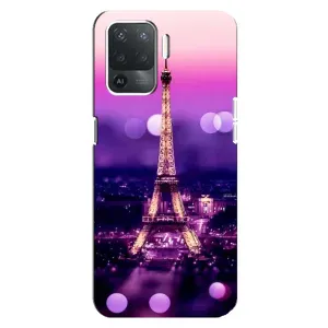 Чехол Эйфелева Башня для OPPO Reno 5 Lite - (AlphaPrint)