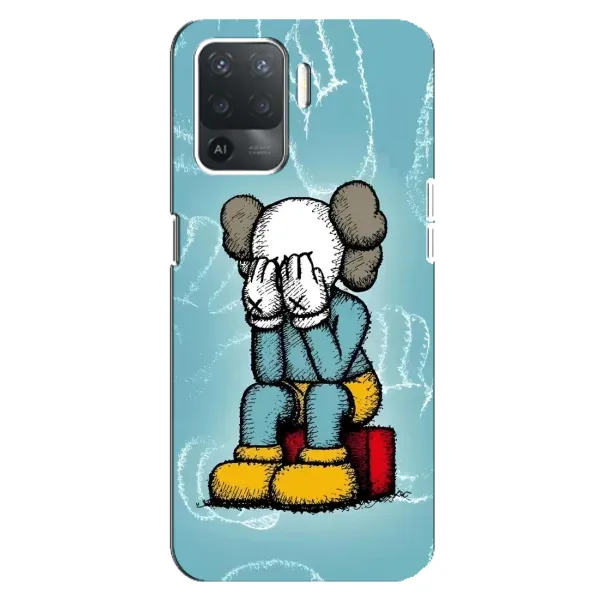Чехол с принтом «Плач Bearbrick» для OPPO Reno 5 Lite Чехол с принтом «Плач Bearbrick» для OPPO Reno 5 Lite