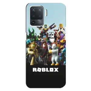 Чехол с принтом «ROBLEX» для OPPO Reno 5 Lite