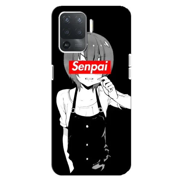 Чехол с принтом «Senpai» для OPPO Reno 5 Lite Чехол с принтом «Senpai» для OPPO Reno 5 Lite