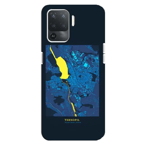 Чехол с принтом «Тернополь» для OPPO Reno 5 Lite
