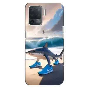 Чехол с мемом Тралалело тралала на OPPO Reno 5 Lite
