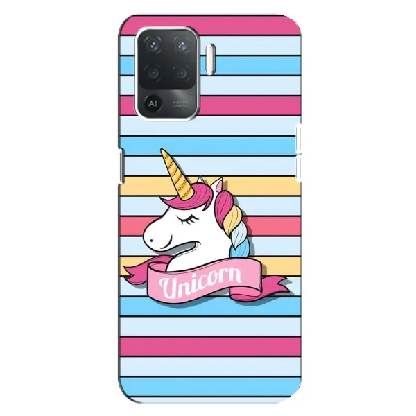 Чехол с принтом «Unicorn» для OPPO Reno 5 Lite