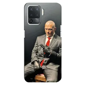 Чехол с принтом «Усик Hitman» для OPPO Reno 5 Lite
