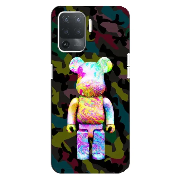 Чехол с принтом «Яркий Bearbrick» для OPPO Reno 5 Lite Чехол с принтом «Яркий Bearbrick» для OPPO Reno 5 Lite