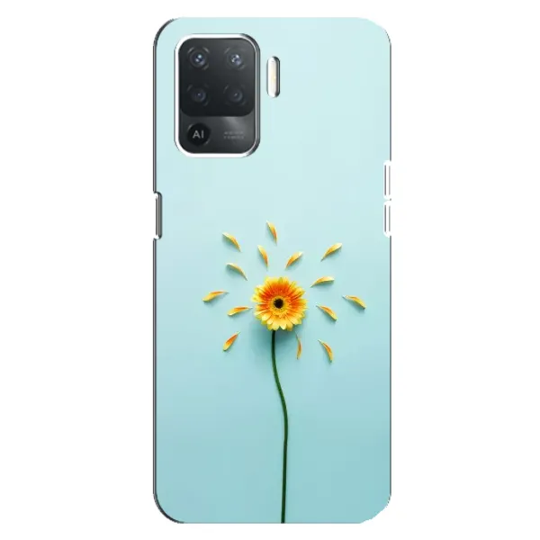 Чехол с принтом «Желтый цветок» для OPPO Reno 5 Lite Чехол с принтом «Желтый цветок» для OPPO Reno 5 Lite
