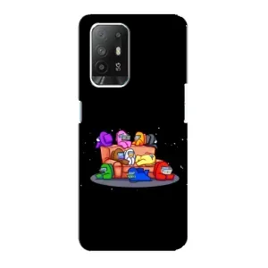 Чохли Амонг Ас для Oppo Reno 5z (AlphaPrint) (Амонг-ас)