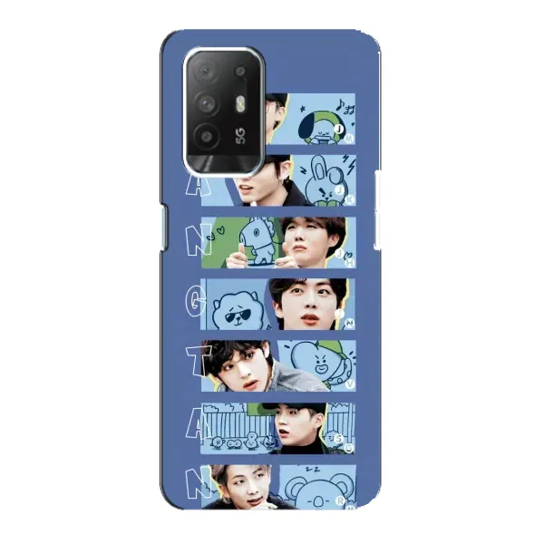Чехол с принтом «Bangtan» для OPPO Reno 5z Чехол с принтом «Bangtan» для OPPO Reno 5z