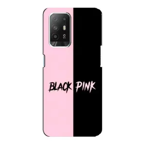 Чехол с музыкальной группой для Oppo Reno 5z (БлэкПинк)