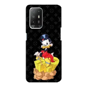 Чехлы для Oppo Reno 5z - Скрудж МакДак Louis Vuitton (PREMIUMPrint) (Богатство Макдака)