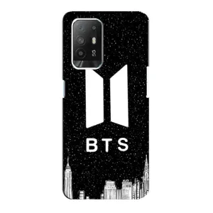 Чехлы BTS для Oppo Reno 5z (AlphaPrint) (БТС Лого)