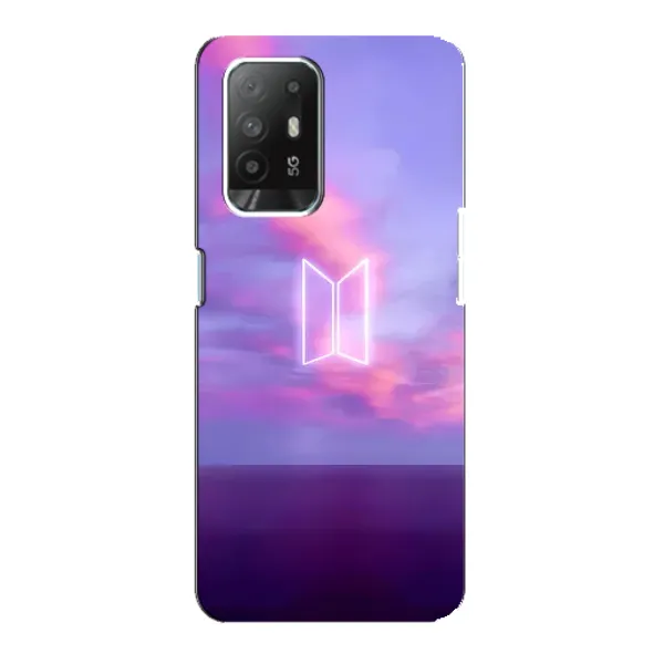 Чехол с принтом «BTS логотип» для OPPO Reno 5z Чехол с принтом «BTS логотип» для OPPO Reno 5z