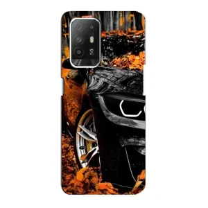 Чохли з Машинами на OPPO Рeнo 5з (VPrint) (Чорна Машина)