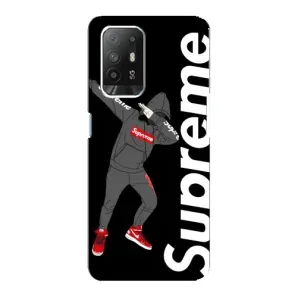 Чеохол для Oppo Reno 5z з картинкою Supreme (AlphaPrint) (Деб Супрім)