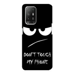 Чохол для OPPO Рeнo 5з - (AlphaPrint) з принтом (ТОП продажів) (Dont Touch)