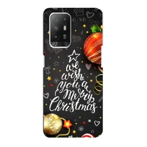 Рождественские Чехлы для Oppo Reno 5z (VPrint) (Елочка)
