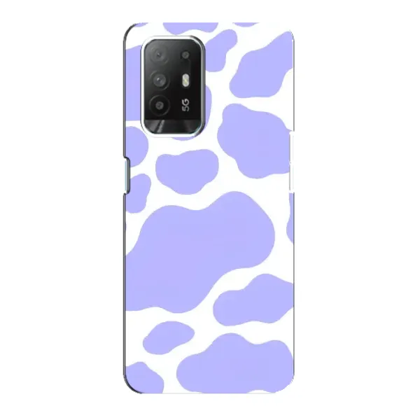 Чехол с принтом «Фиолетова Буренка» для OPPO Reno 5z