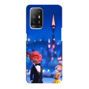 Чохол Зоотрополіс на Oppo Reno 5z (Романтичний вечір Зоотрополіс)