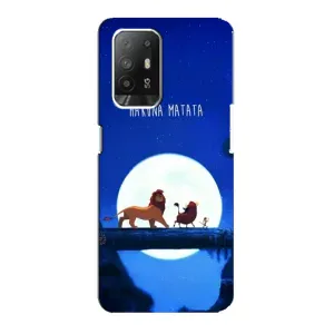 Чохол Король лев на OPPO Рeнo 5з (Хакуна Матата)