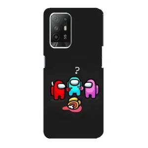 Чехол Амонг Ас для Oppo Reno 5z (AlphaPrint)
