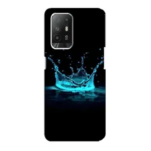 Чехол с Короной Оппо Рено 5з - (AlphaPrint) (Капля короны)