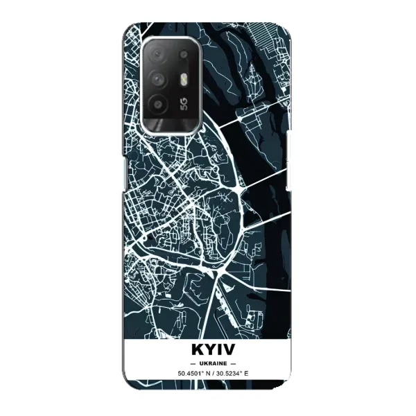 Чехол с принтом «Киев» для OPPO Reno 5z