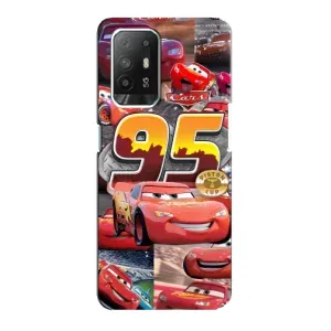 Силіконовий чохол Маквін для Oppo Reno 5z (Колаж Блискавка Маквін)
