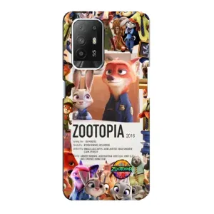 Чохол Зоотрополіс на Oppo Reno 5z (Постер Зоотрополіс)