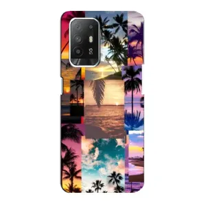 Силіконовий чохол з КАРТИНКАМИ літо для Oppo Reno 5z (AlphaPrint) (Літня відпустка)