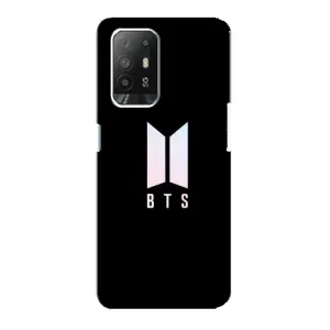 Чехлы BTS для Oppo Reno 5z (AlphaPrint) (Лого BTS)